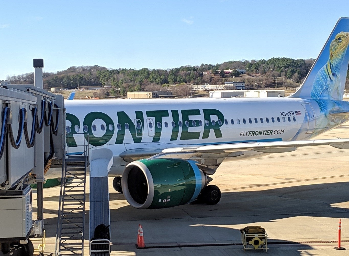 Frontier-Sunny-the-Collared-Lizard-A320neo-JT-Genter