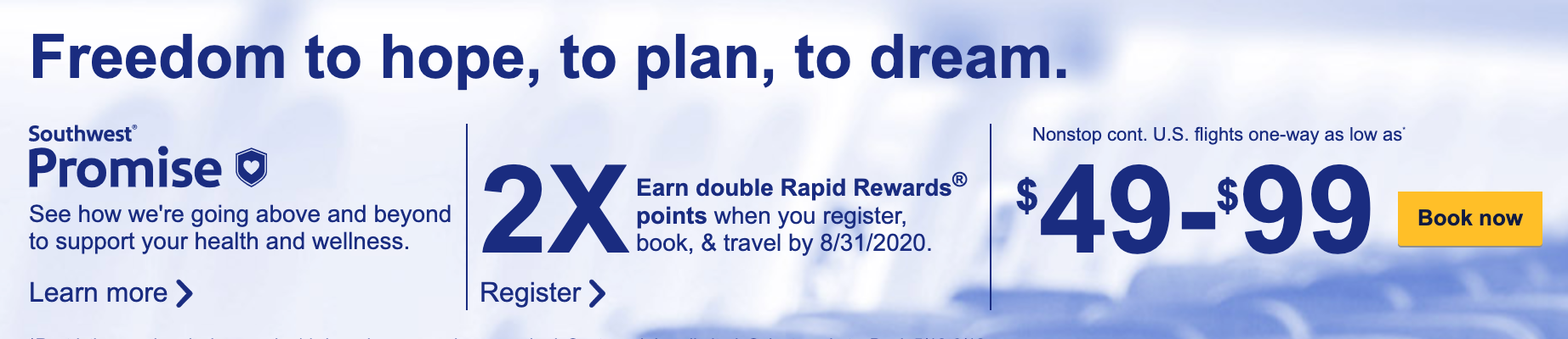 southwest airlines promo code may 2018