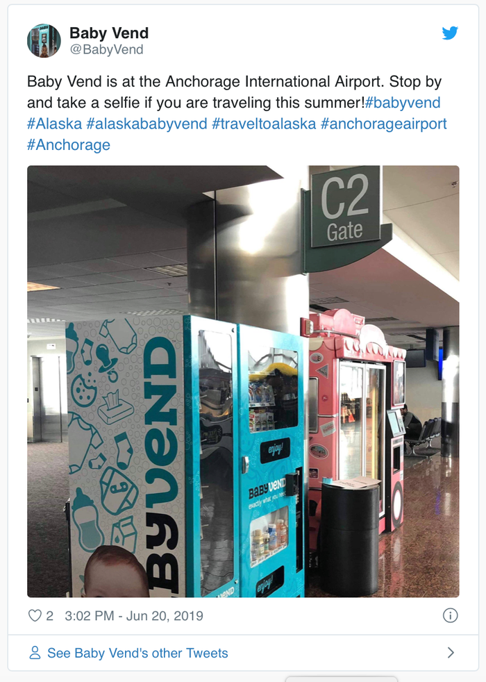 You'd be amazed at what you can buy in an airport vending machine The