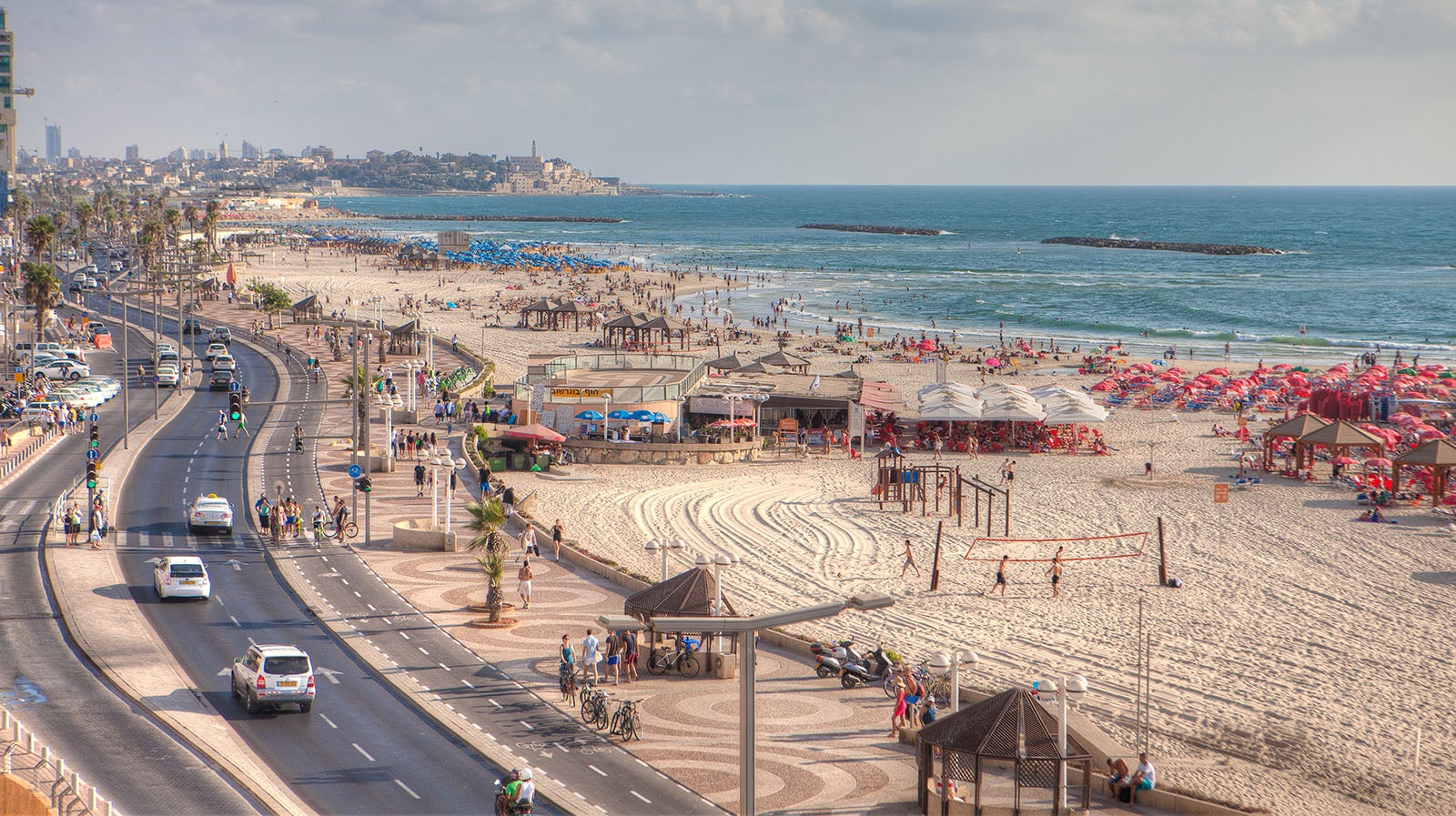 Tel Aviv Beach Promenade Israel