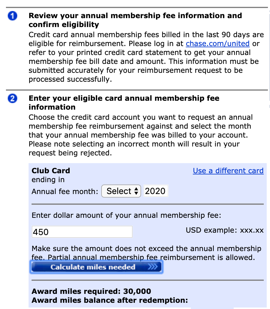 You can use United miles to pay for some United credit card annual fees
