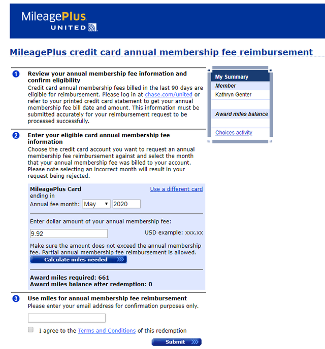 You can use United miles to pay for some United credit card annual fees