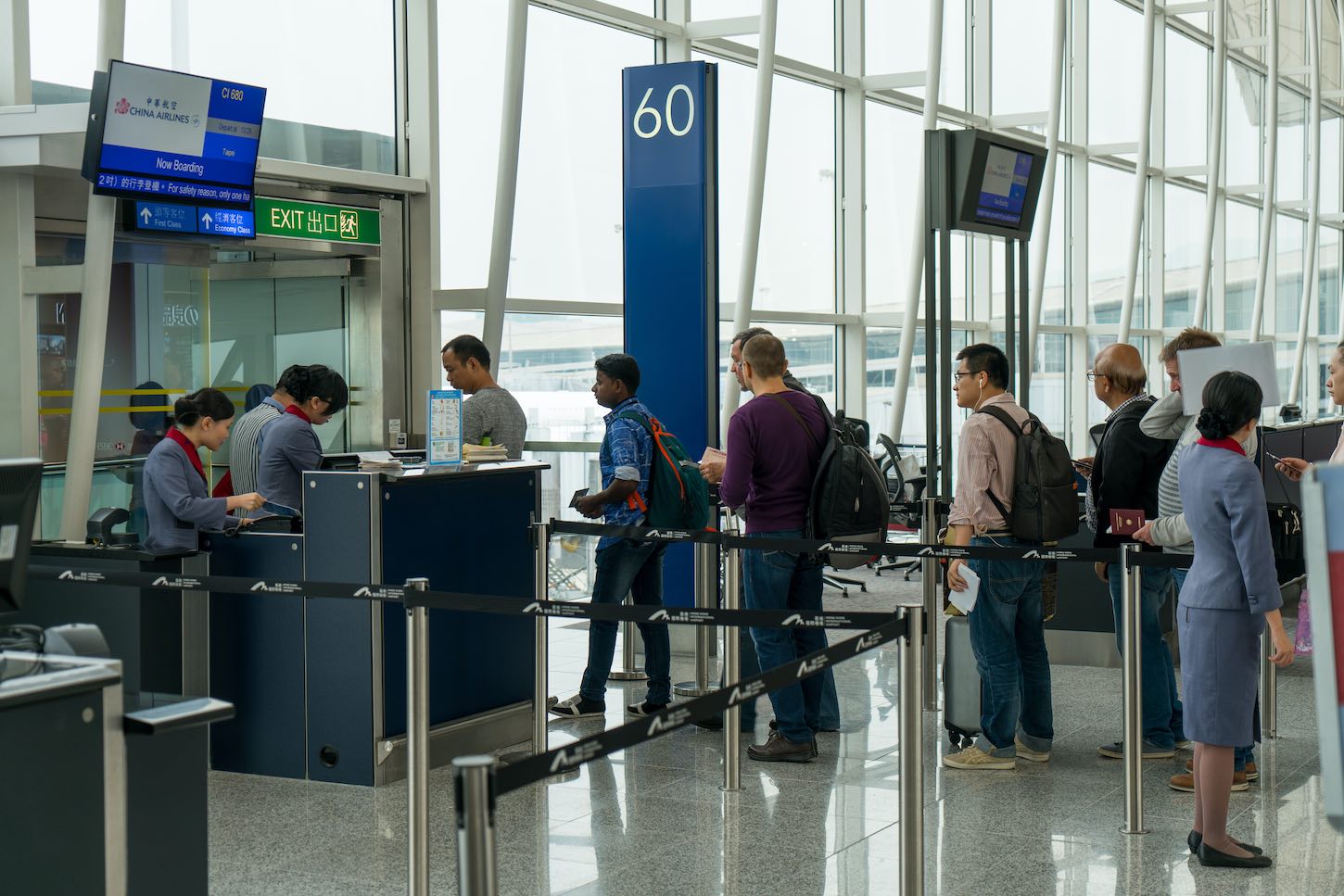 boarding gate in airport International Airport