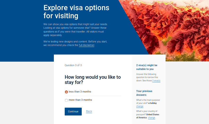 online tourist visa application for australia