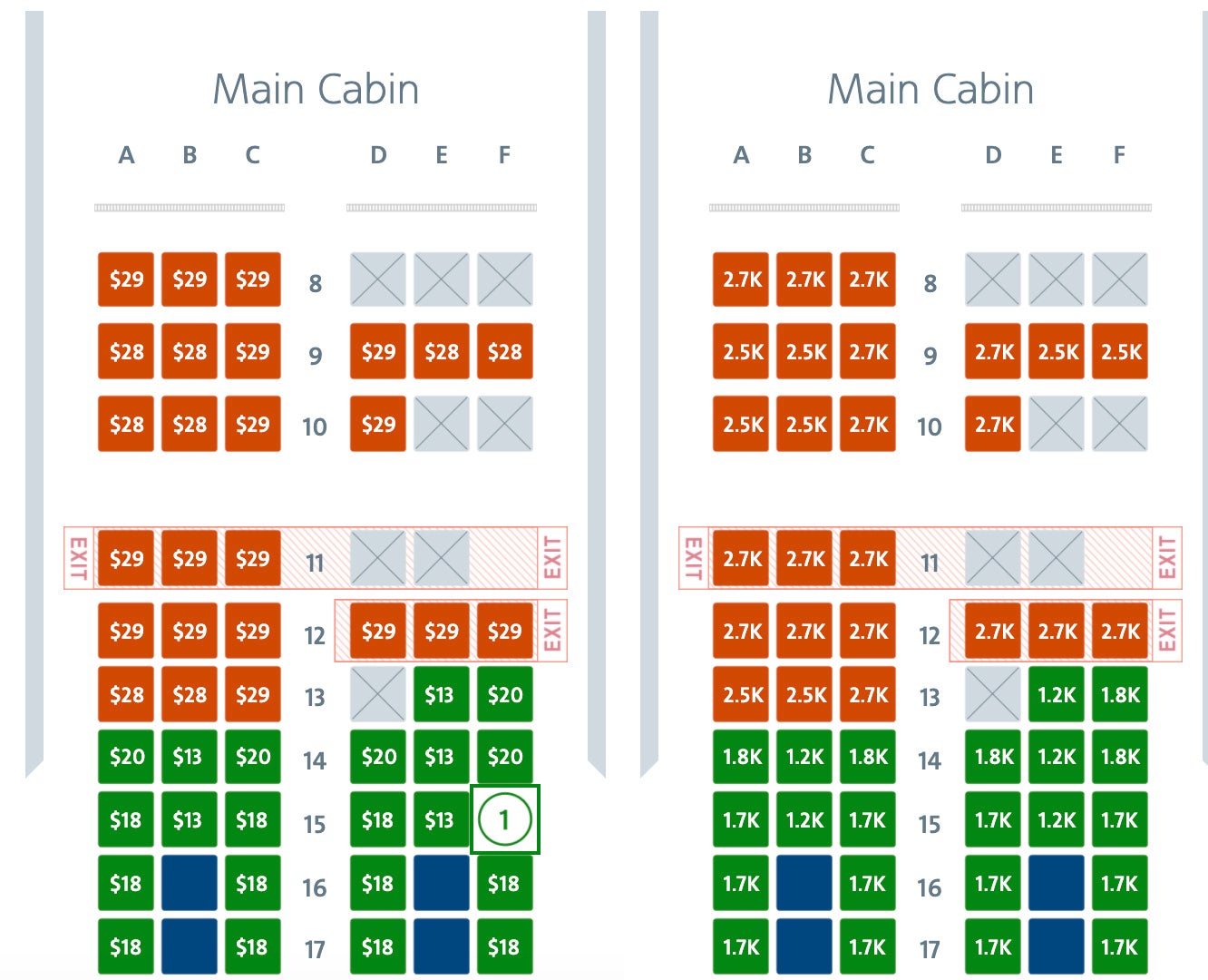 You Can Now Purchase Seats With Miles On Every American Airlines Flight   AA Purchase Seats 