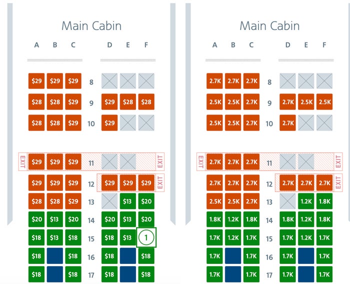 american airlines seat reservation fee