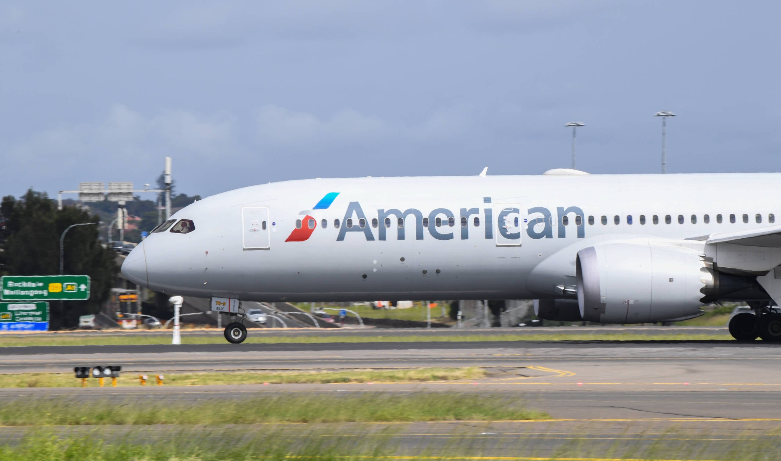 American Airlines at Sydney Airport