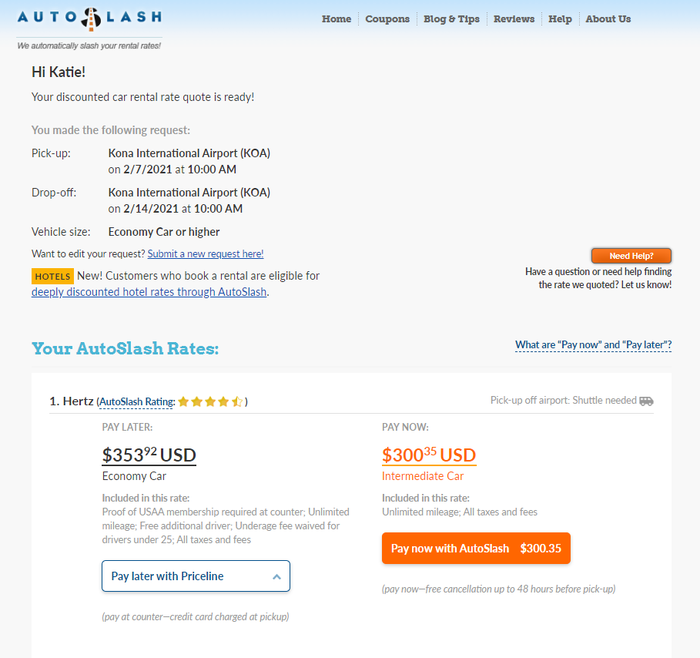 Save money on rental cars with AutoSlash The Points Guy