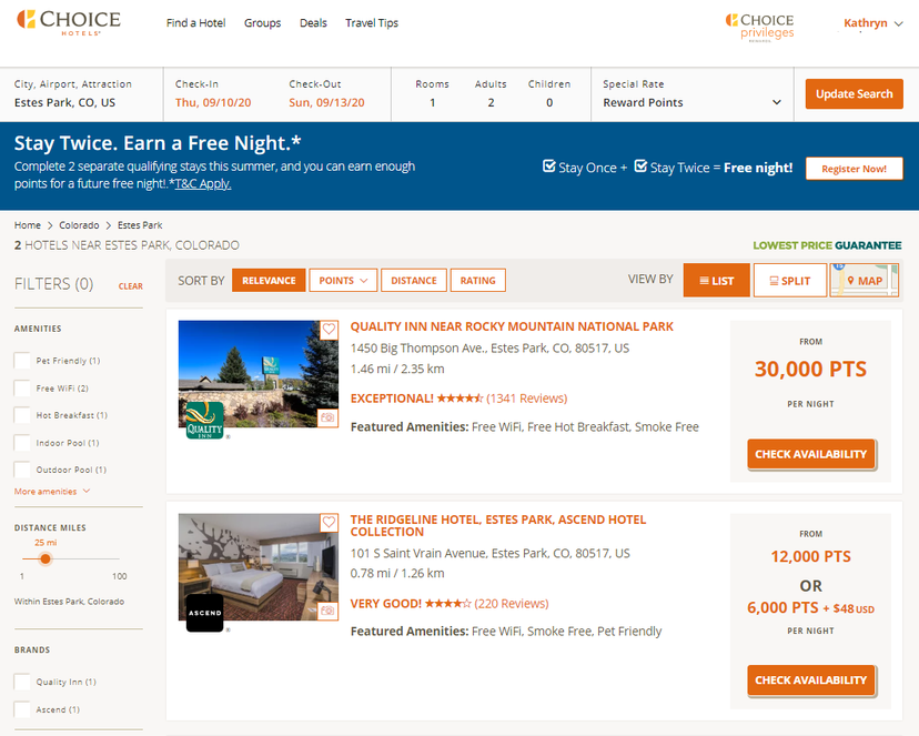 choice hotels travel agent login