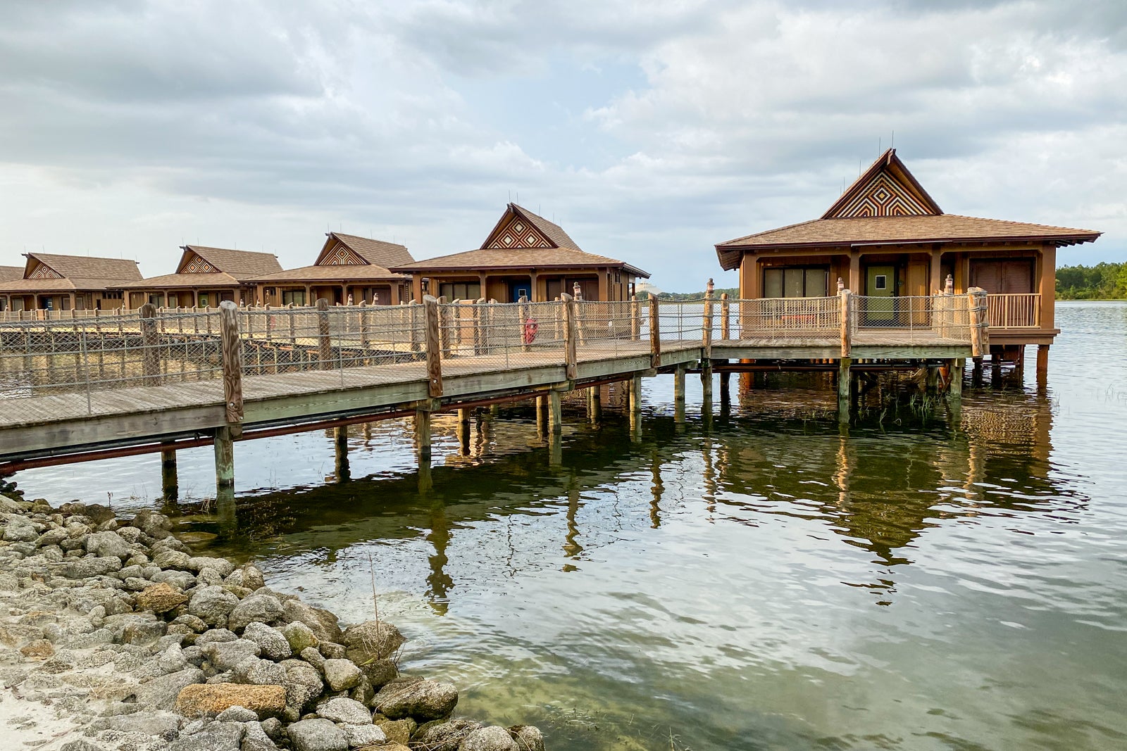 Disney Polynesian Village bungalows