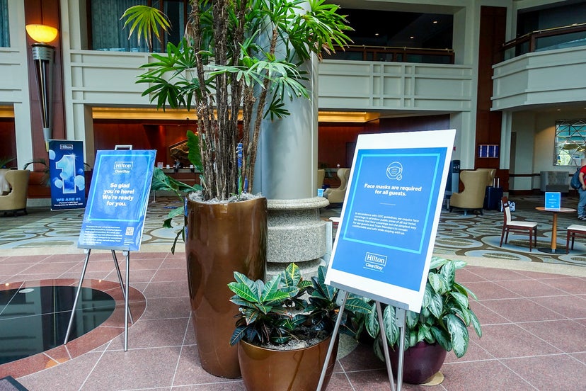 An inside look at how Hilton is cleaning hotel rooms between guests