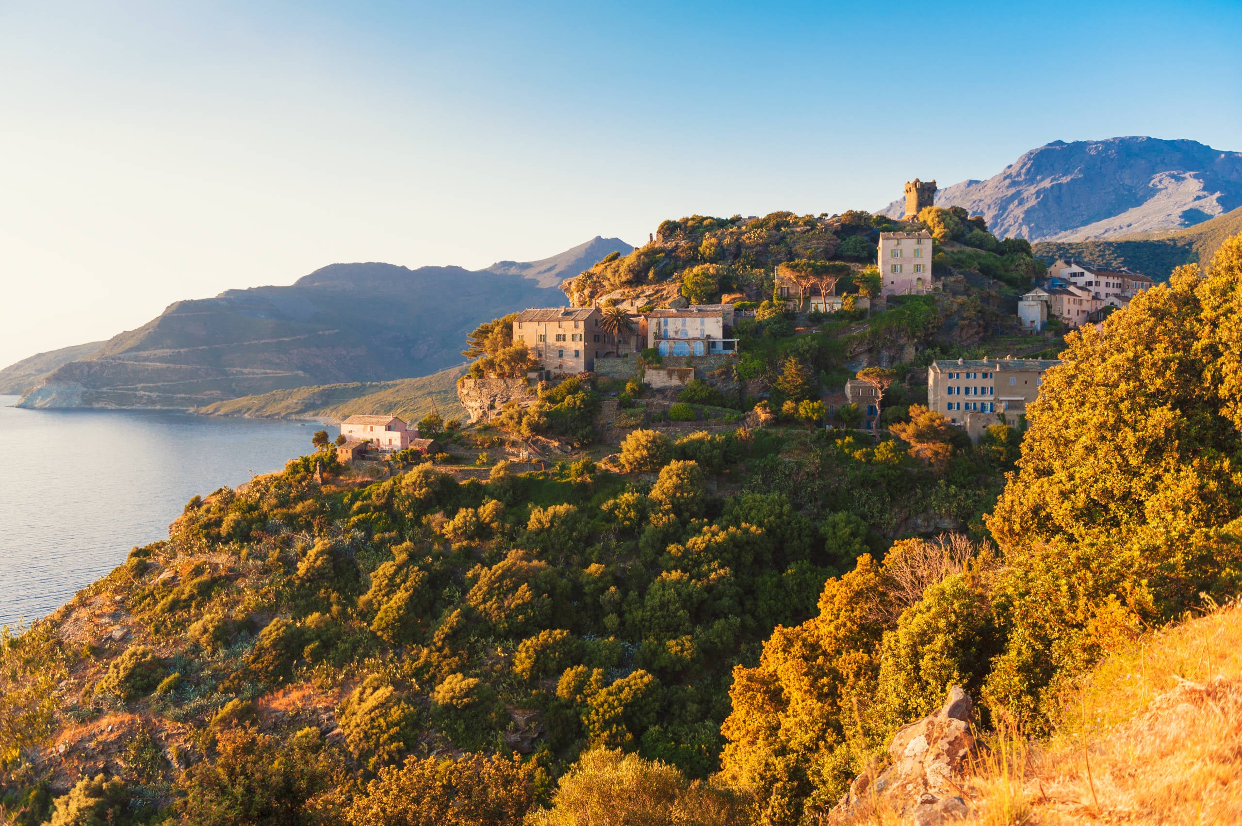 Village of Nonza Corsica