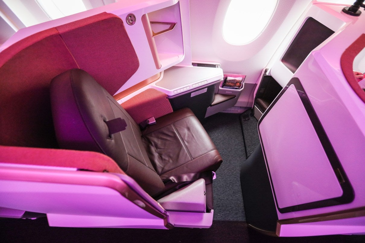 Virgin Airlines First Class Seats