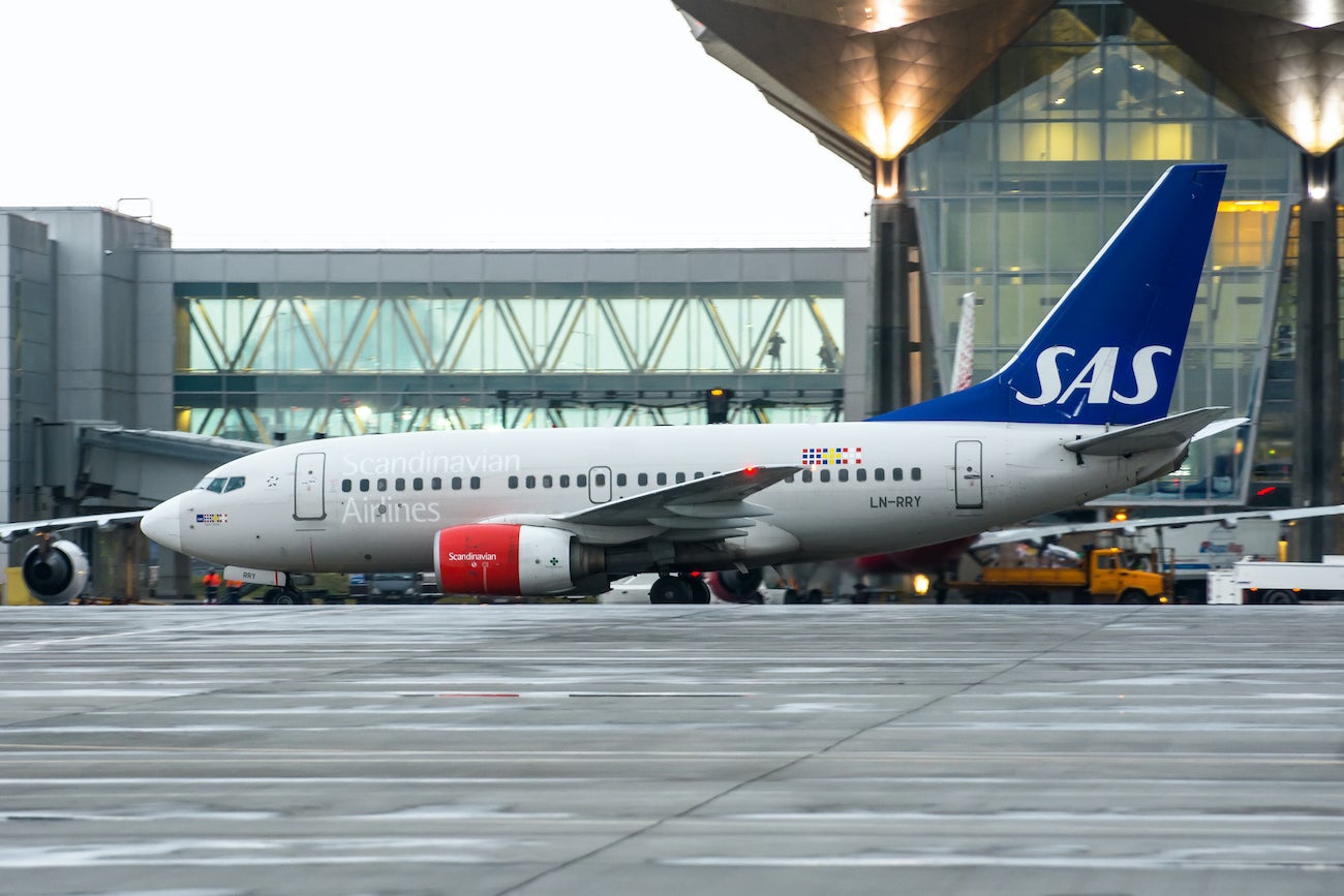 SAS Airlines 737