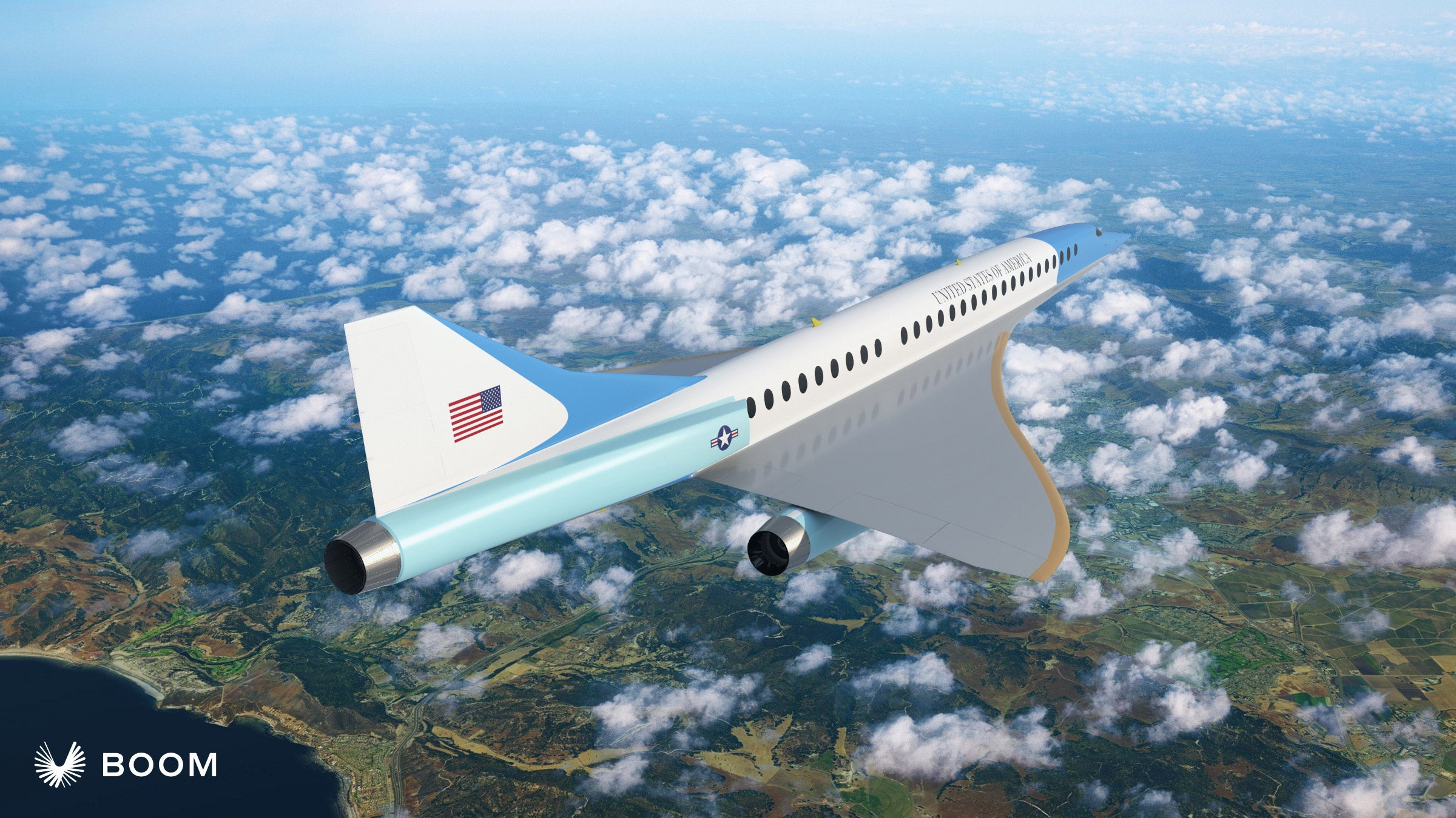 Boom's Supersonic Jet Could One Day Fly The President Of The United ...