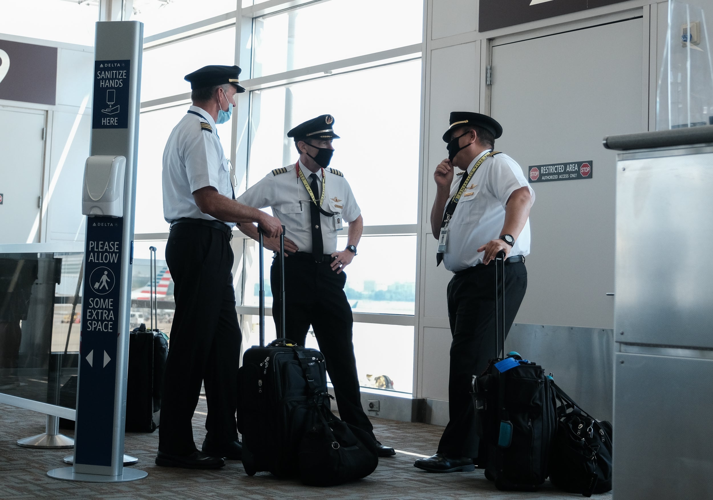 Delta Airlines Highlights Its Covid Safety Measures At National Airport