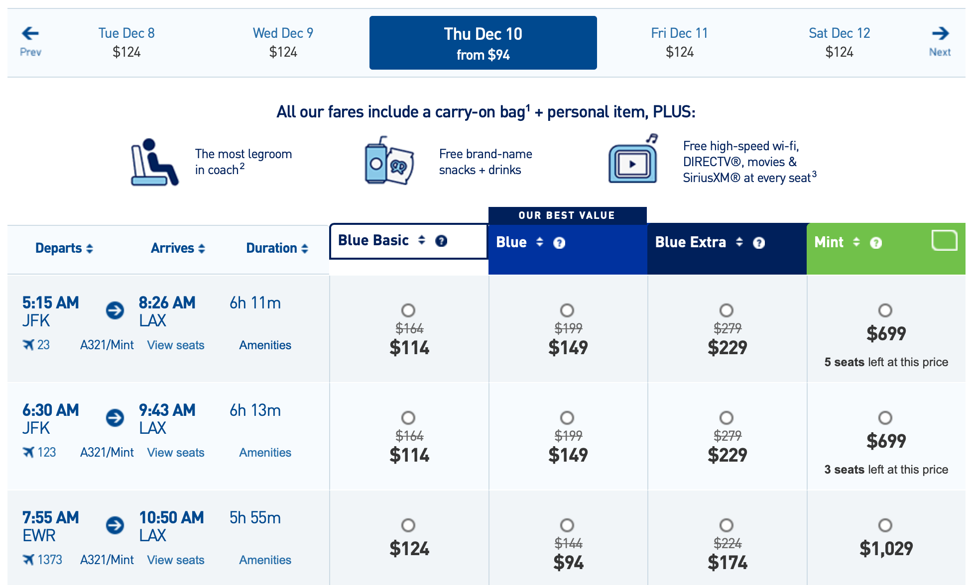 Book Holiday Travel Now With $50 Off JetBlue Flights, $300 Off Vacations