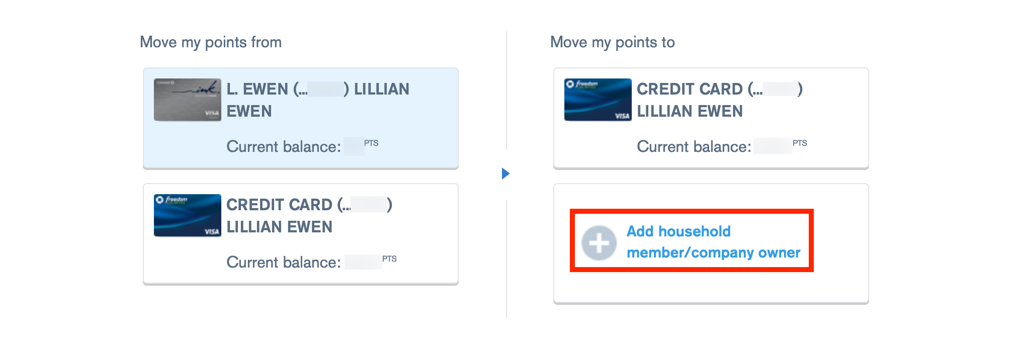 How To Combine Ultimate Rewards Points Between Two Chase Cards