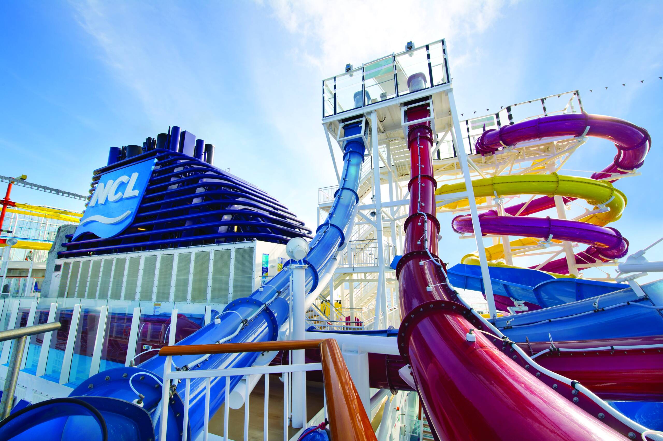 Norwegian Breakaway waterslides