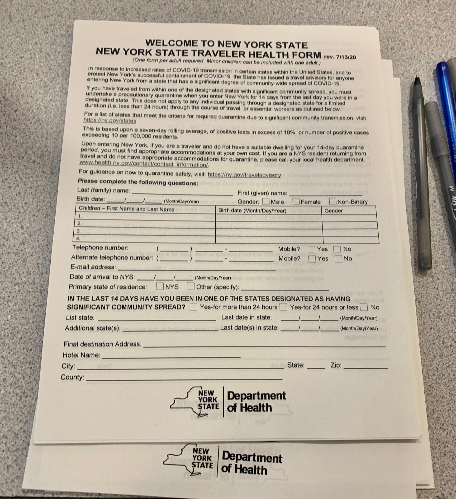 Travelers must now take COVID test in lieu of quarantining when