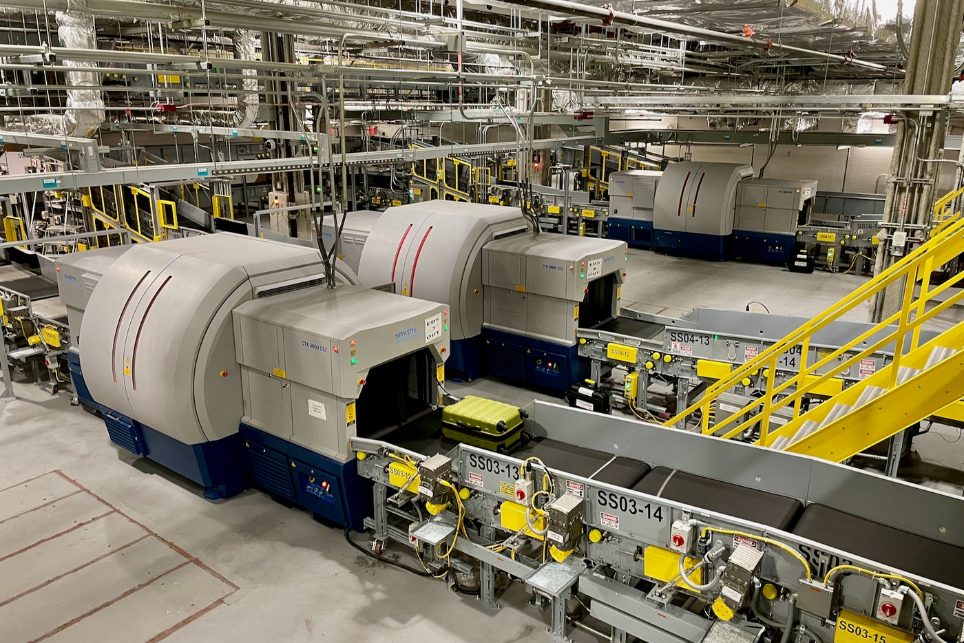 Behind the scenes LaGuardia’s massive baggage handling system
