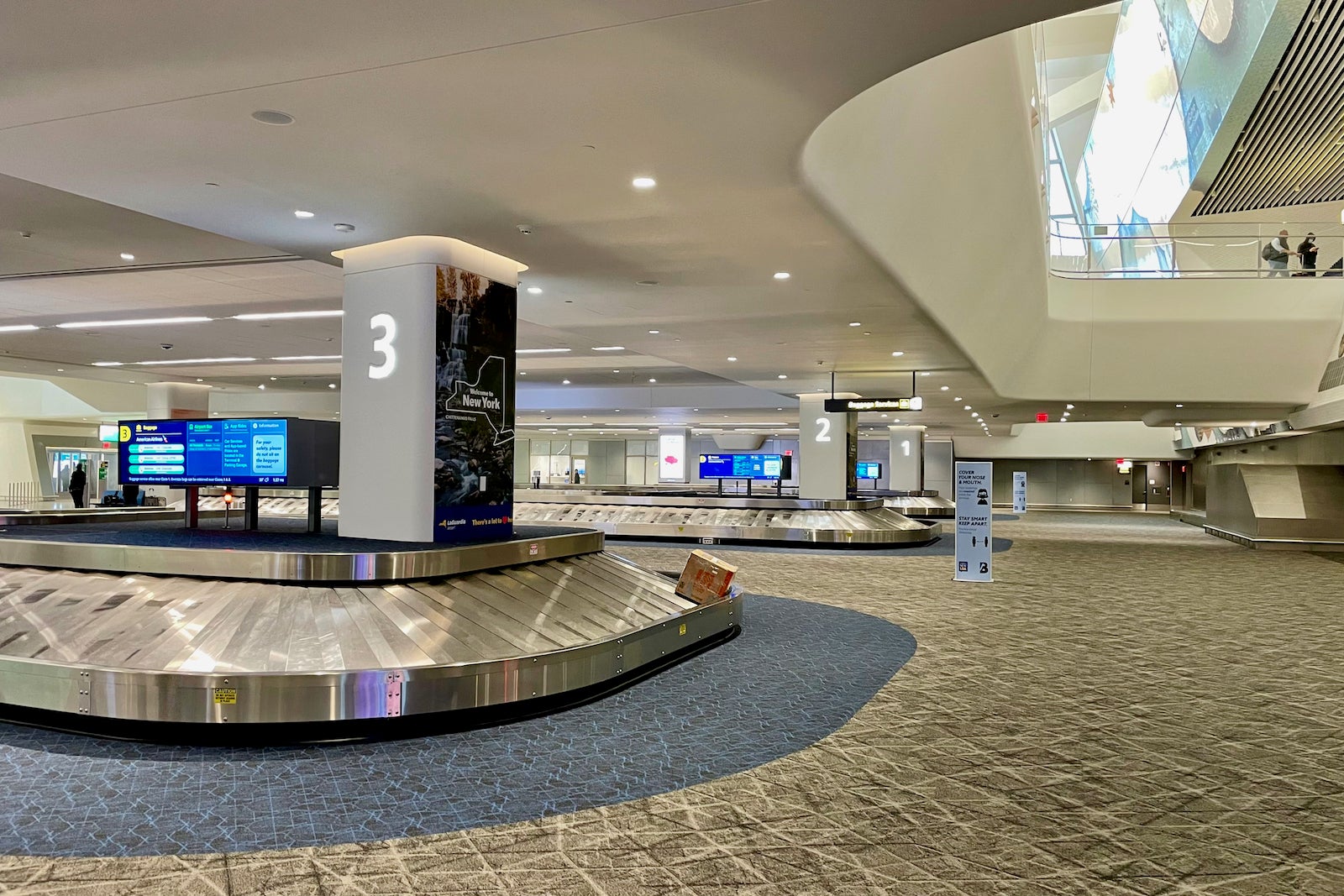 Behind the scenes LaGuardia’s massive baggage handling system The