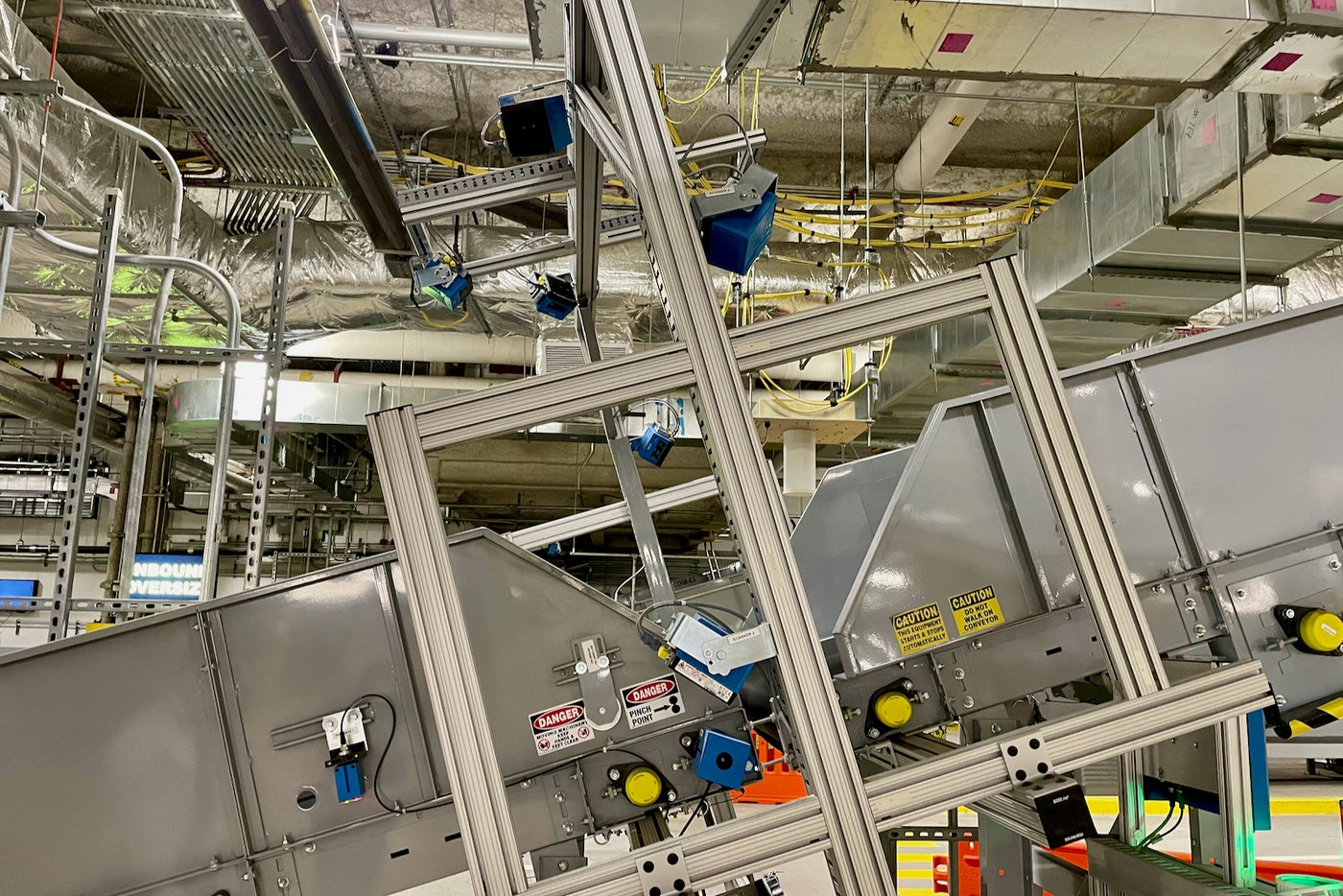 Behind the scenes LaGuardia’s massive baggage handling system