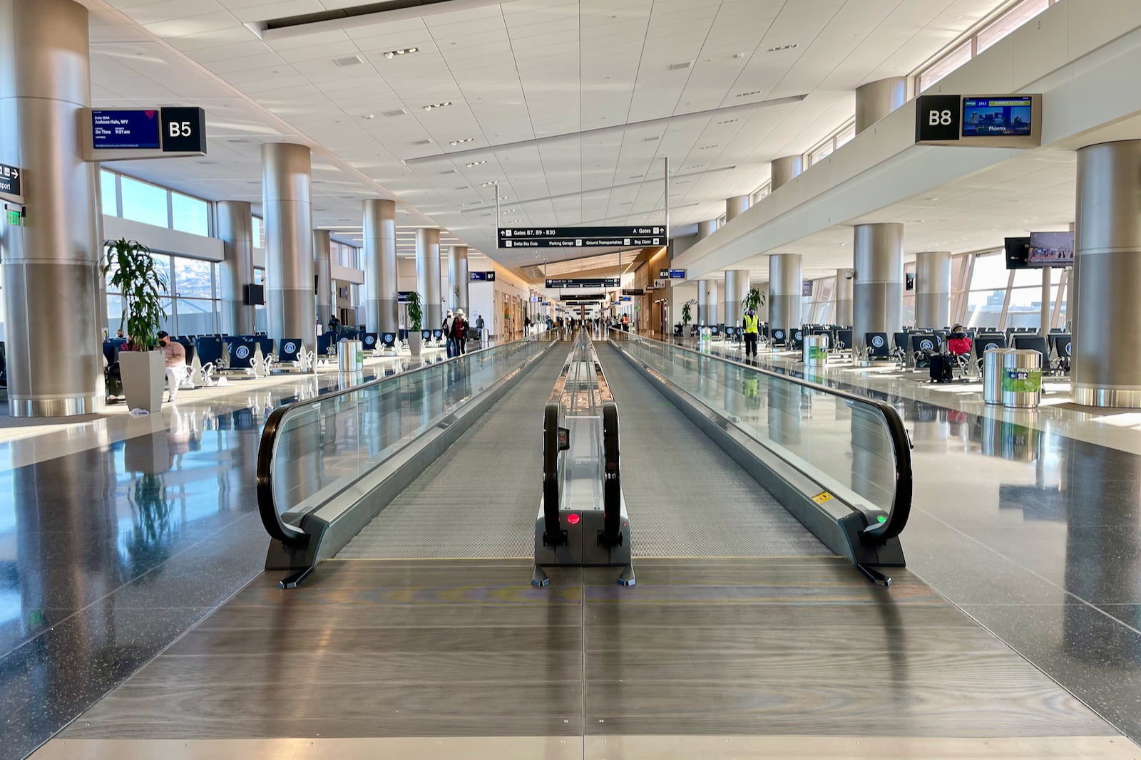 The second phase of the new Salt Lake City airport has opened - The ...