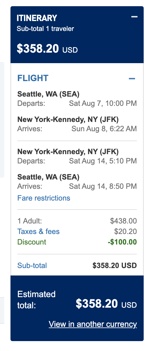 Deal alert Cyber Monday JetBlue discount code saves 100 on flights