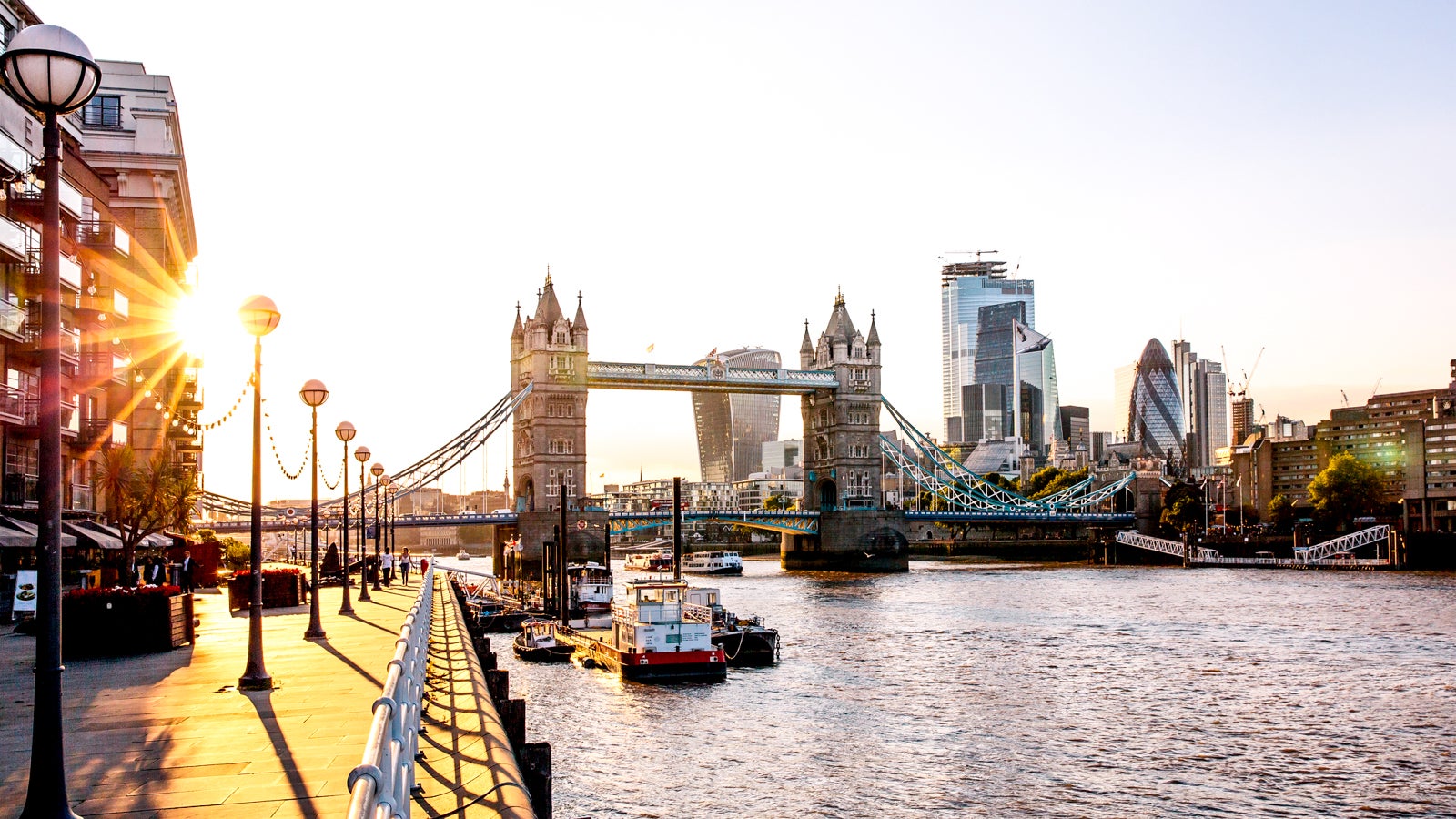 Londoner Uferpromenade