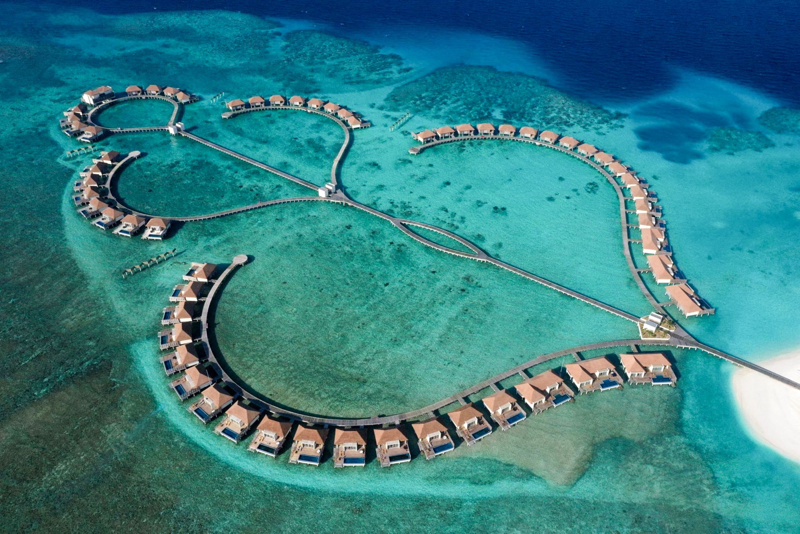 Radisson Blu Maldives overwater villas