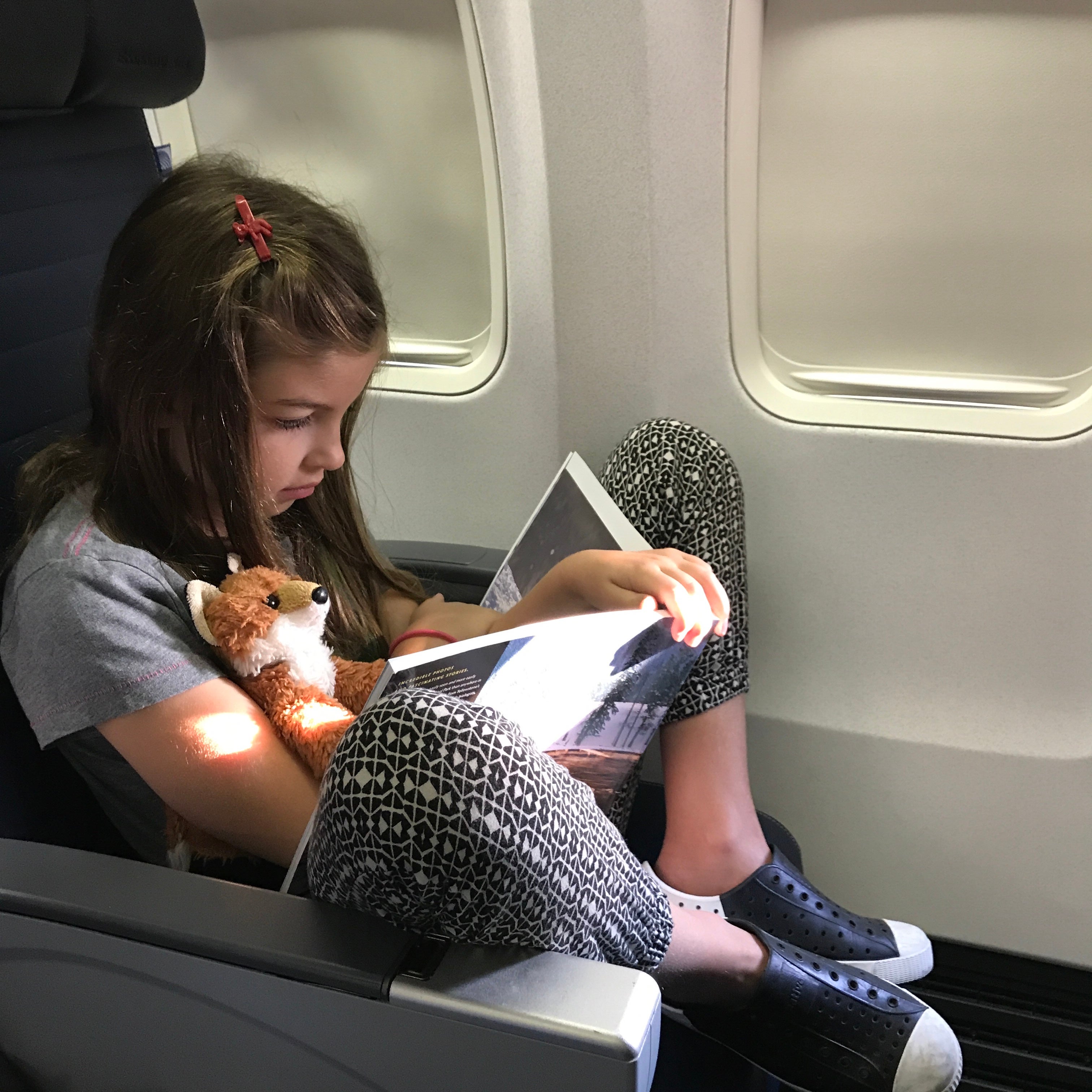 travel on plane with toddler