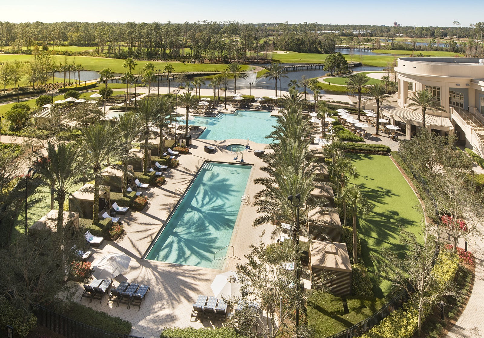 Piscine du Waldorf Astoria Orlando