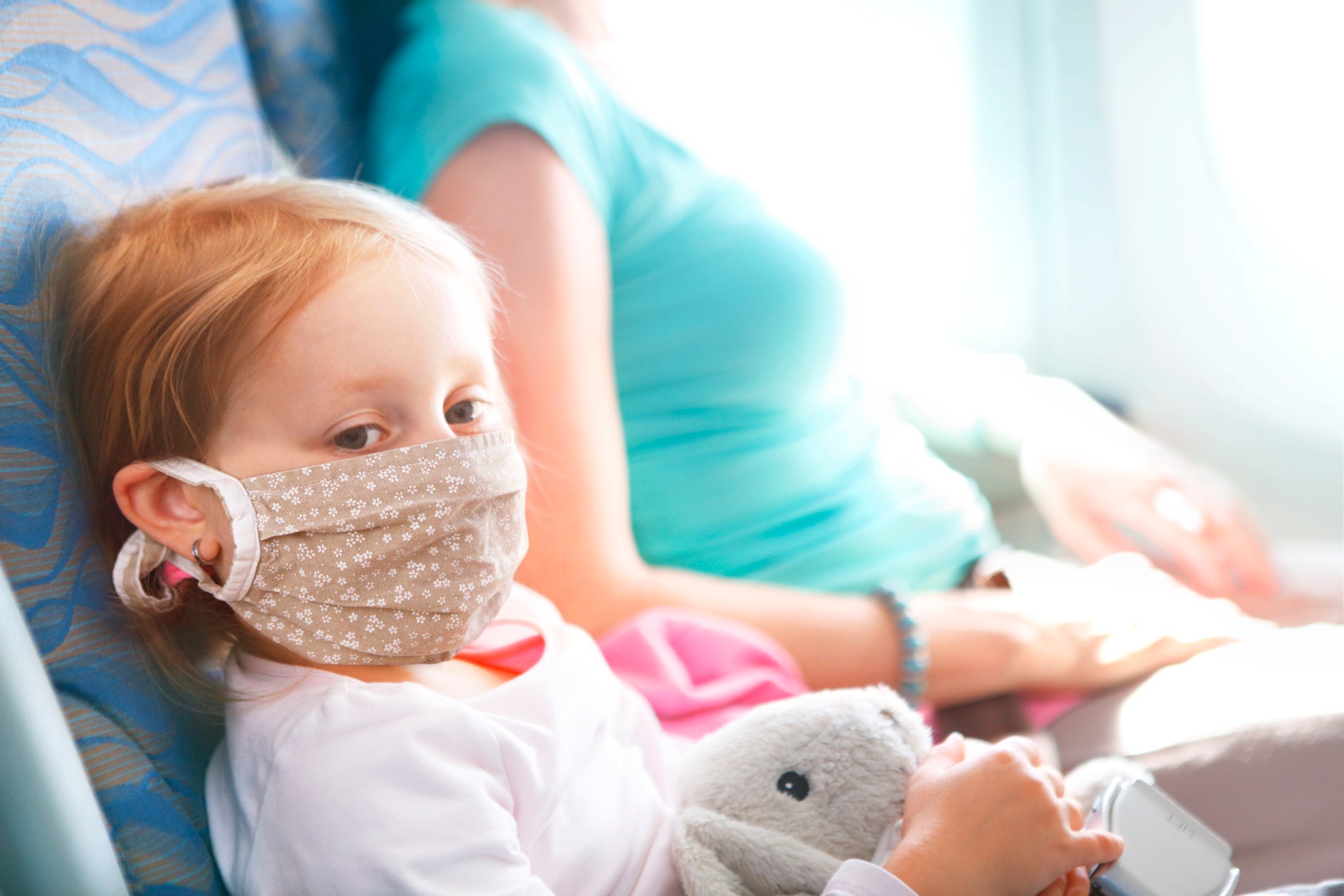 Child facemask airplane