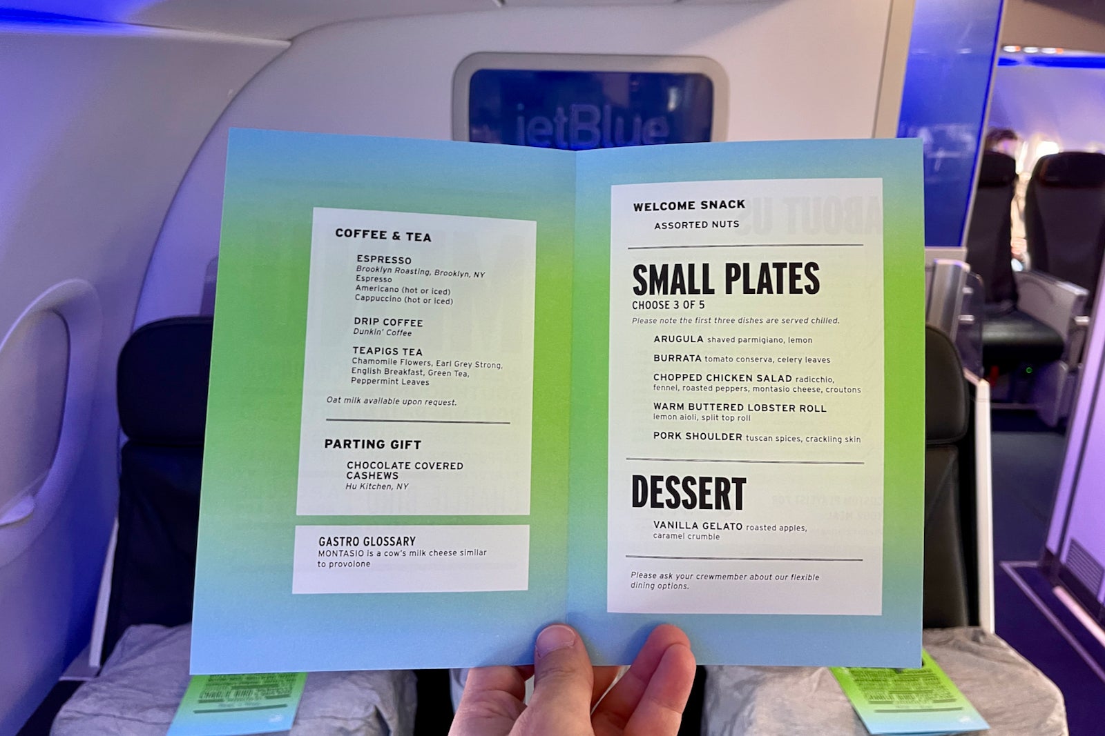 JetBlue's Refreshed Mint Shines With Improved Food And Amenities