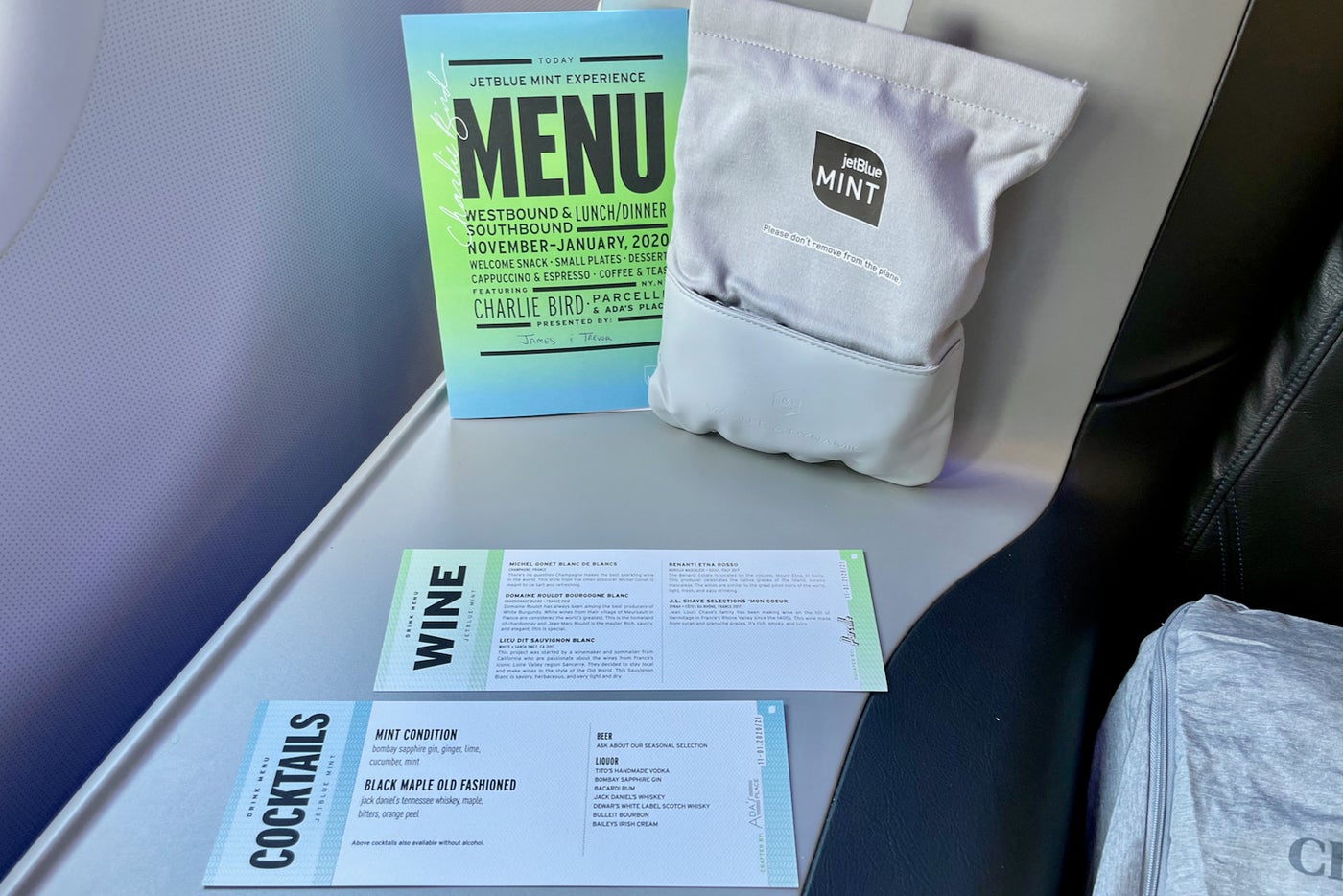 JetBlue's refreshed Mint shines with improved food and amenities