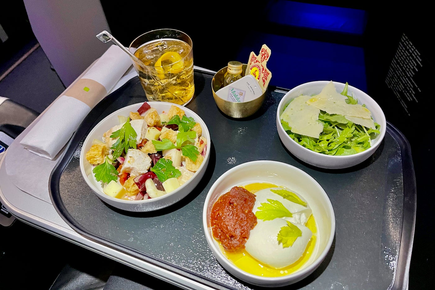 JetBlue rolls out a brandnew menu, covering June's big Mint launch