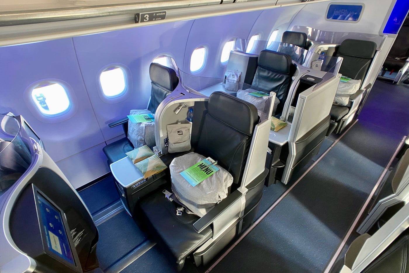 JetBlue's refreshed Mint shines with improved food and amenities