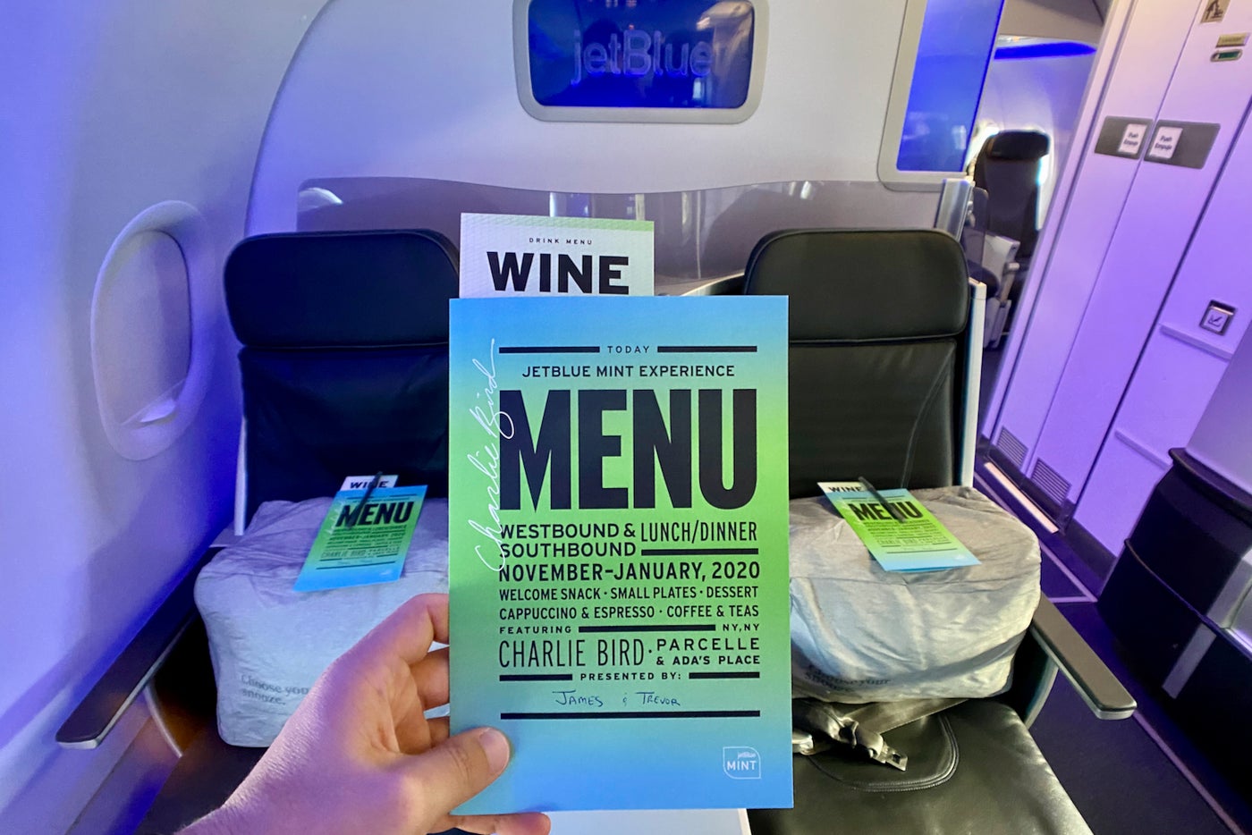 JetBlue's refreshed Mint shines with improved food and amenities