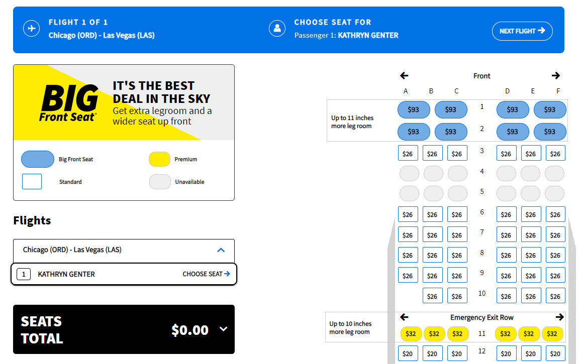 How to reserve exit row seats on US airlines The Points Guy