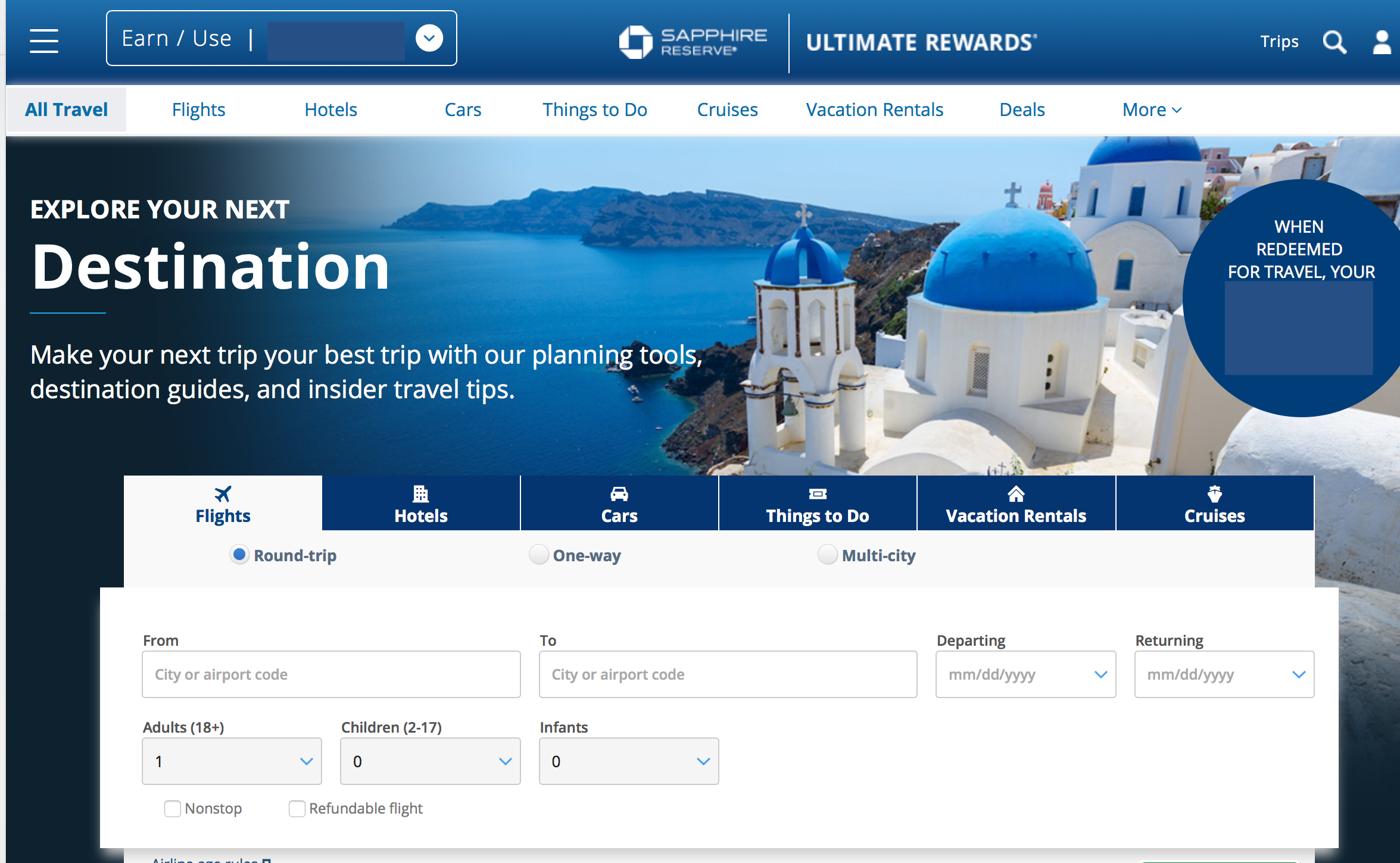 Chase Ultimate Rewards Travel Portal Guide
