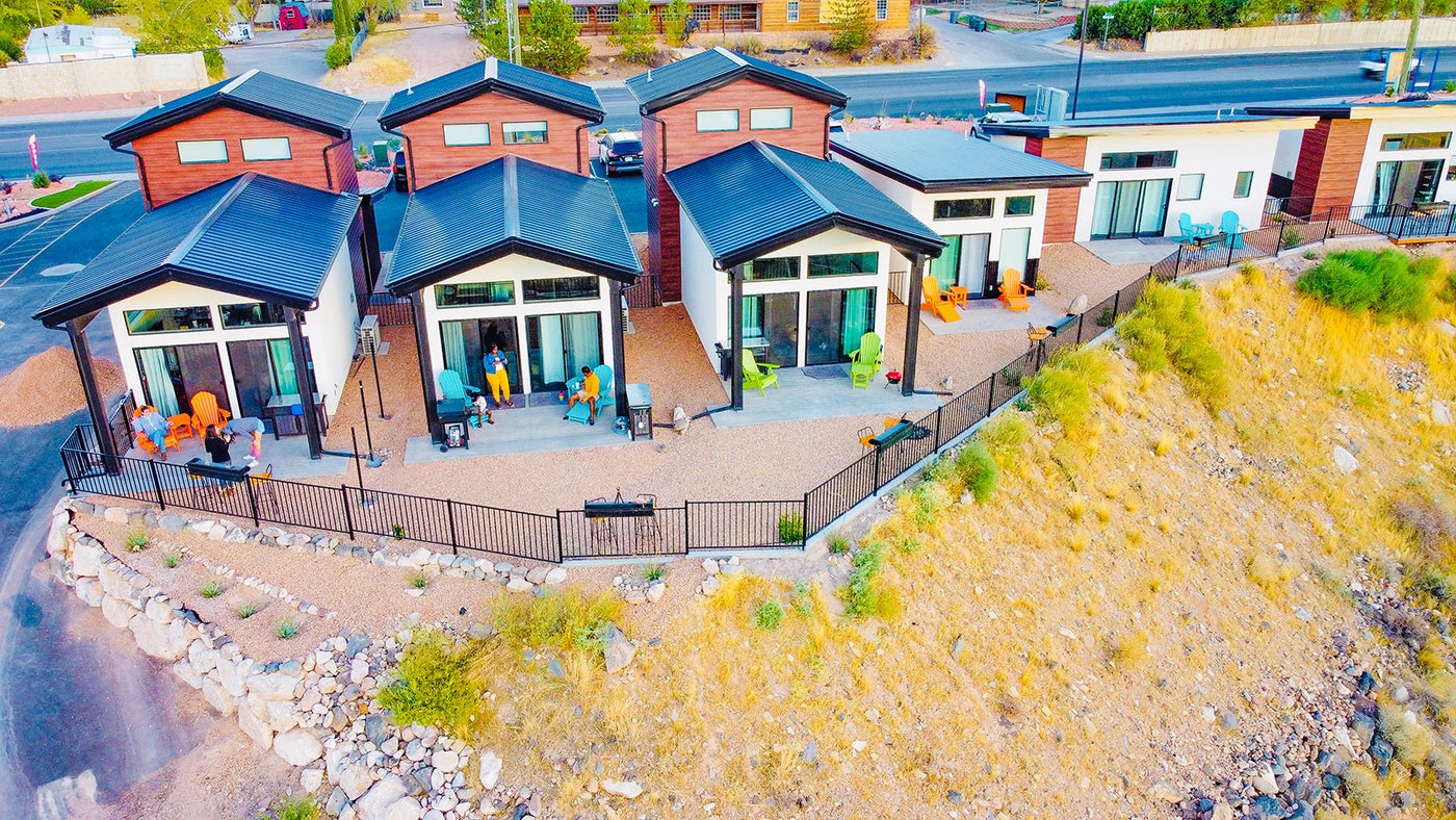 This tiny house oasis near Zion National Park makes for the perfect