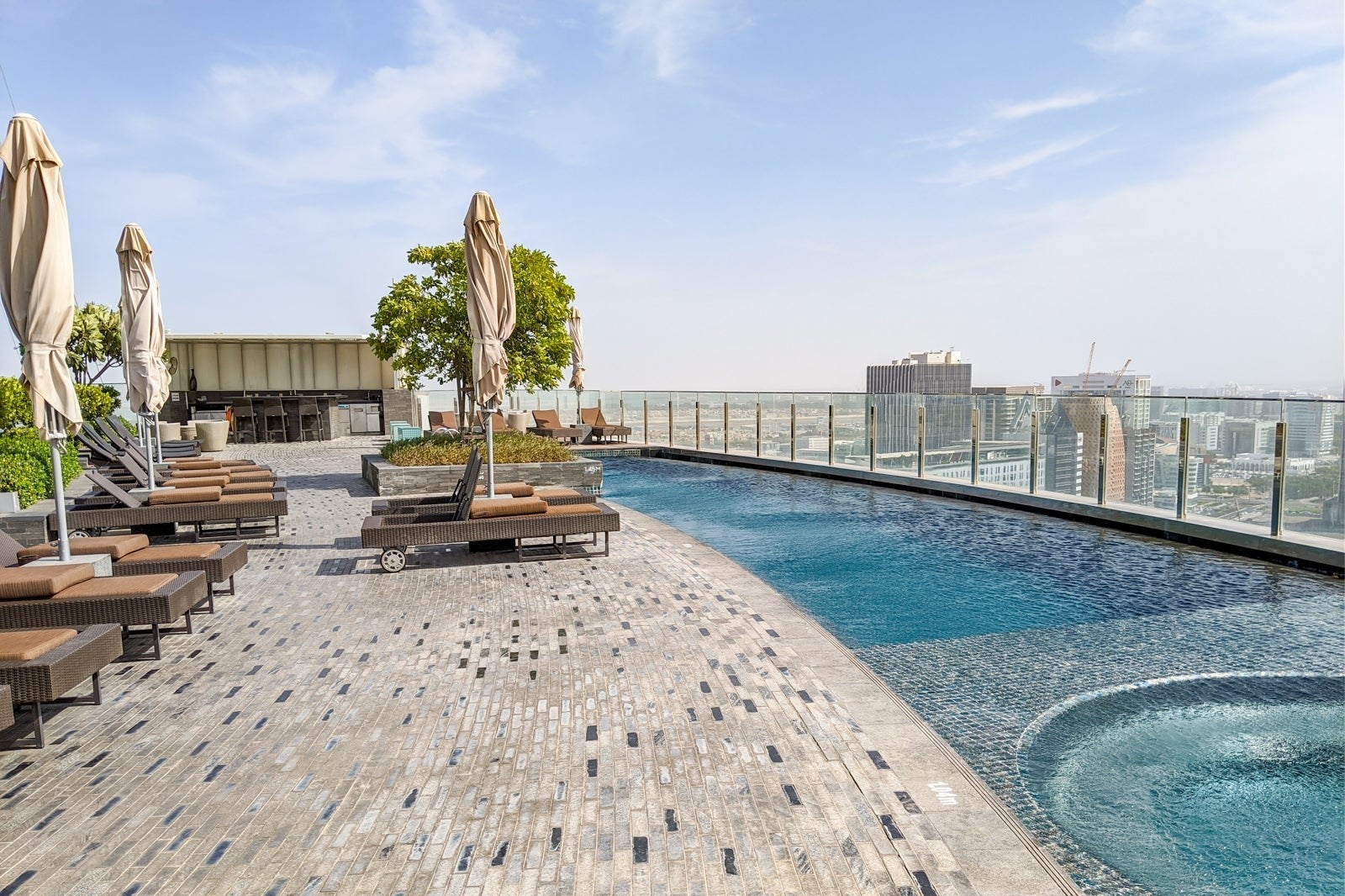 Hyatt Andaz Capital Gate Abu Dhabi rooftop pool