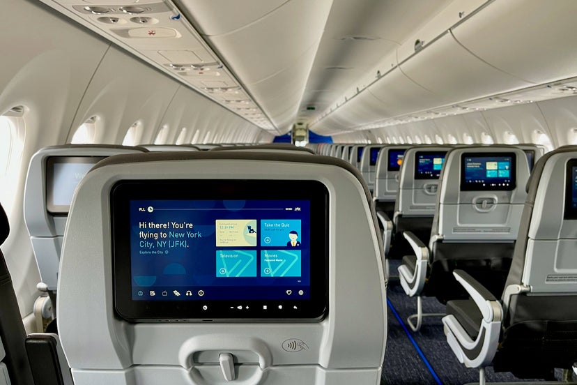 First look inside JetBlue's swanky new Airbus A220 - The Points Guy