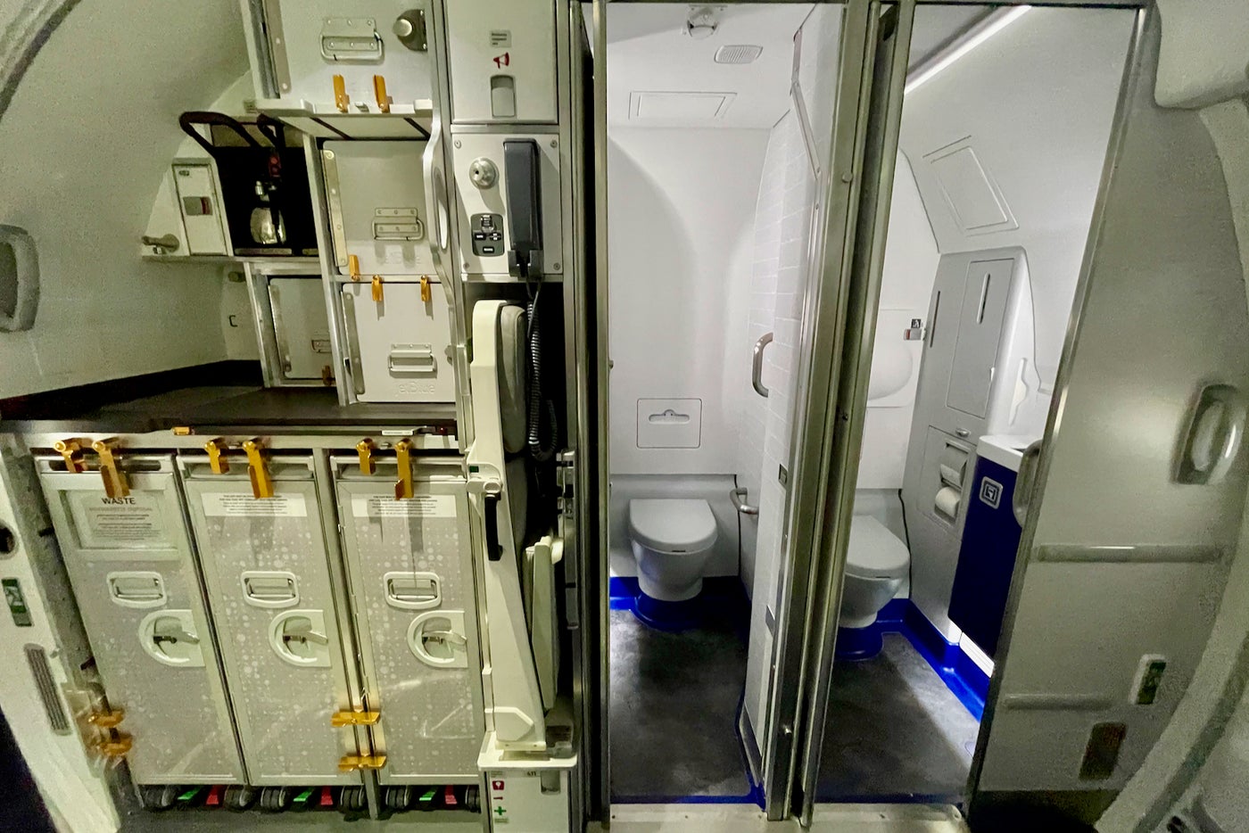 First look inside JetBlue's swanky new Airbus A220