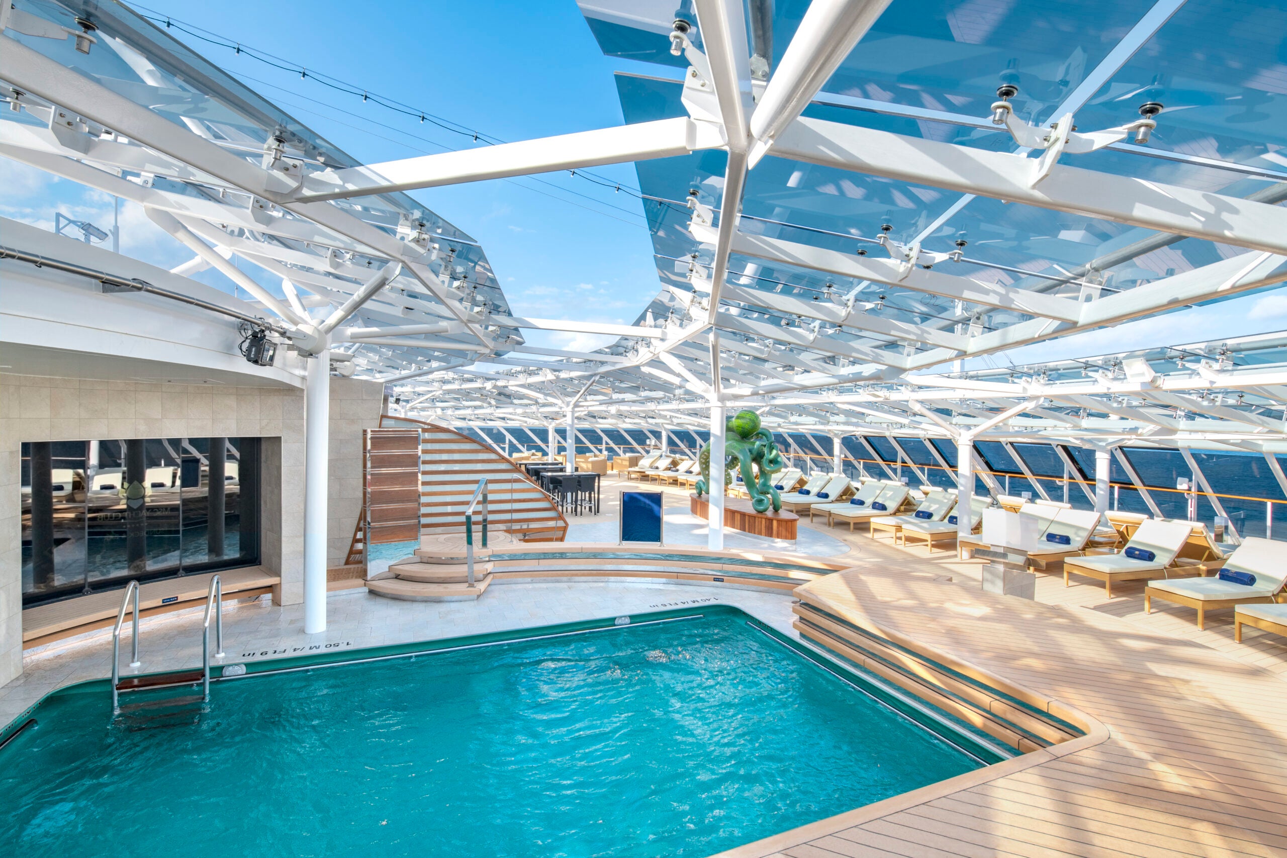 msc world europa yacht club review