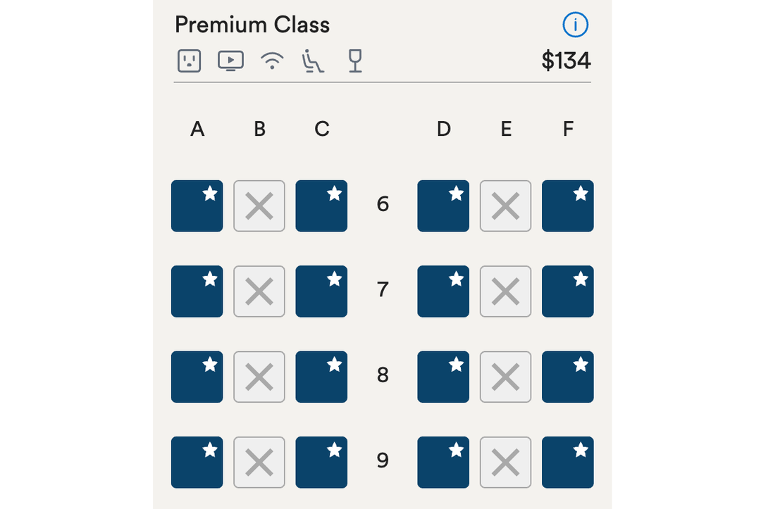 Another major airline is blocking middle seats — but there's a catch