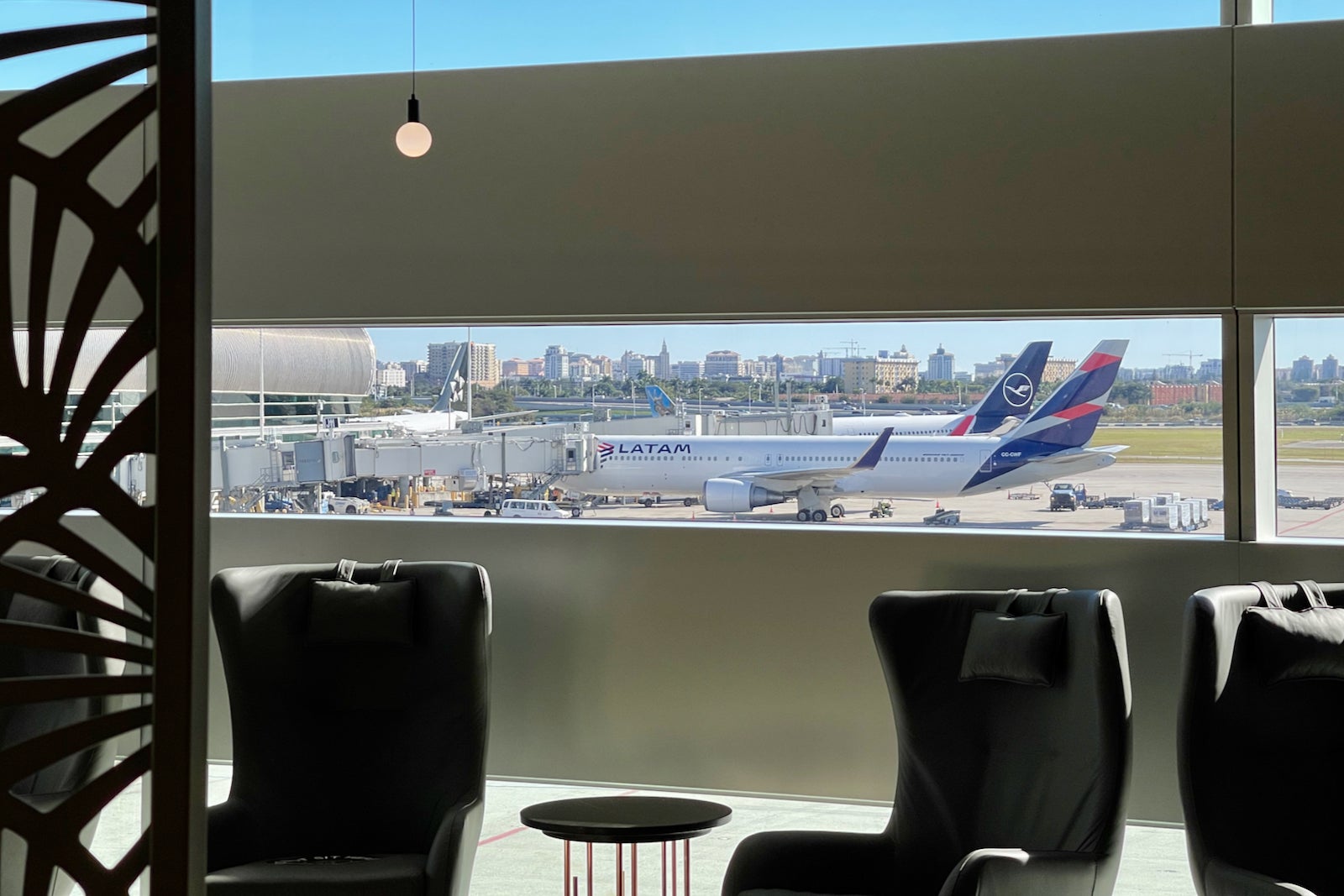 Review Miami's brandnew Turkish Airlines Priority Pass lounge The