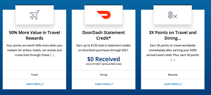 How to use the Sapphire Reserve card's $60 DoorDash credit