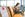 woman airport face mask social distance